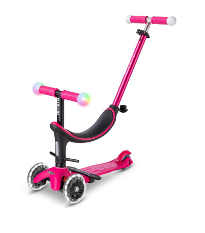 Micro Scooters Babies' Mini 2 Grow Light Up Scooter In Pink