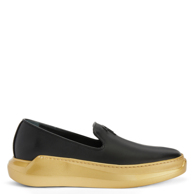 Giuseppe Zanotti Remye Leather Loafers In Black