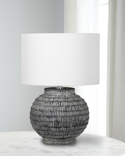 Regina Andrew Adobe Ceramic Table Lamp In Brown