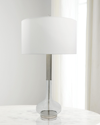 Port 68 Charlie Nickel Lamp In Gray