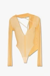 JACQUEMUS JACQUEMUS ORANGE ‘ABANABA’ TRANSPARENT BODY