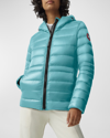 Canada Goose Cypress Packable Hooded Puffer Jacket In Boulevard Blue