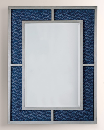 Port 68 Bedford Gold Nigel Blue Mirror