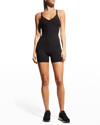 Alo Yoga Alosoft Suns Out Onesie In Black