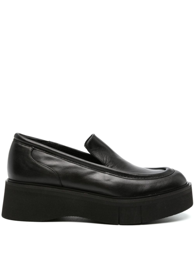 Paloma Barceló Nala Loafers In Black White