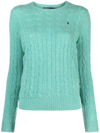 Polo Ralph Lauren Cable-knit Wool-cashmere Sweater