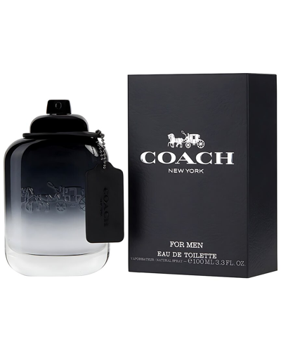 Coach Men's Man 3.3oz Edt Spray