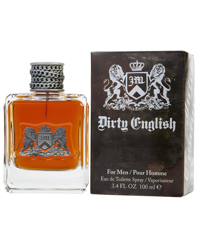 Jimmy Choo Juicy Couture Men's Jc Dirty English 3.4oz Edt Spray