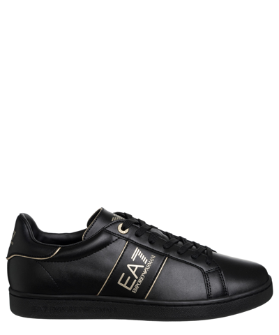 Ea7 Classic Sneakers In Black