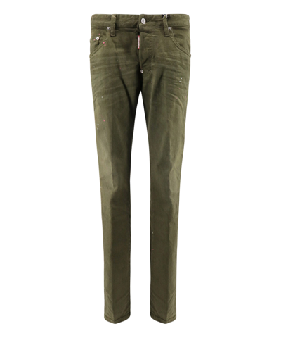 Dsquared2 Skater Trousers In Green