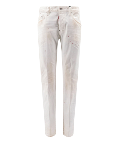 Dsquared2 Skater Trousers In White