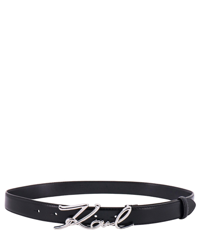 Karl Lagerfeld Belt In Black