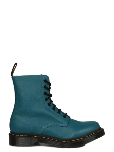 Dr. Martens' 1460 Pascal Boot In Teal Green