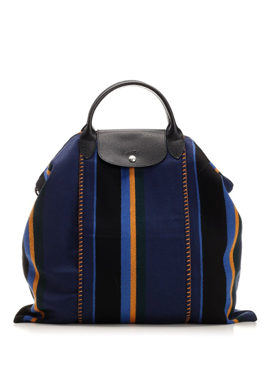 Longchamp Le Pliage Collection Xl Handbag In Blue