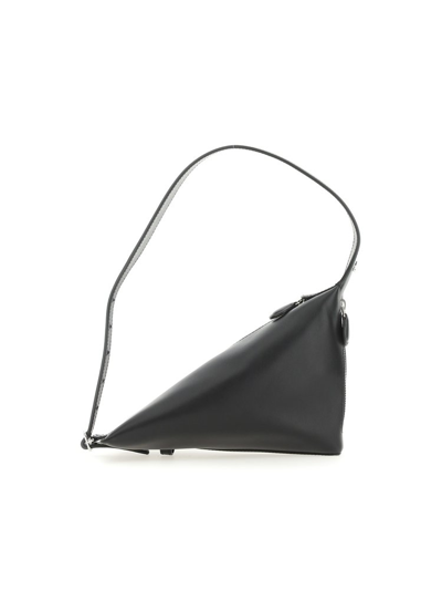 Courrèges The One Zipped Shoulder Bag In Black