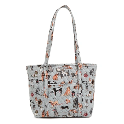 Vera Bradley Cotton Small Vera Tote In Multi