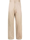 Lanvin Men's Twisted Chino Pant In Beige