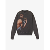 Off-white Bacchus Cotton Sweatshirt In Black Multicolour