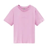 Woolrich Embroidered-logo Cotton T-shirt In Smoky Rose