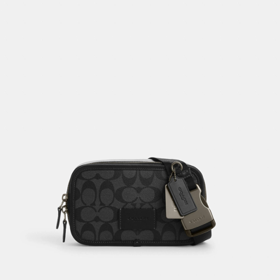 Coach Outlet Wyatt Belt Bag In Signature Canvas In Multi