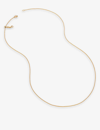 Monica Vinader Womens Yellow Gold Fine 18ct Yellow Gold-plated Vermeil Sterling-silver Chain Necklac In Yellow Gold