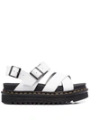 DR. MARTENS' DR. MARTENS VOSS II LEATHER SANDALS