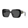 Versace Ve 4434 Gb1/87 54mm Womens Square Sunglasses In Black
