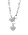 Diamond Select Cuts Silver Diamond Heart Necklace