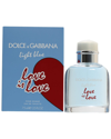 DOLCE & GABBANA DOLCE & GABBANA 2.5OZ LIGHT BLUE LOVE IS LOVE