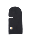 Carhartt Logo Knit Balaclava In Black  