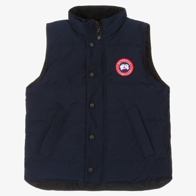 Canada Goose Navy Blue Down Filled Gilet
