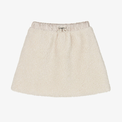 Il Gufo Kids' Skirt Teddy In Ivory