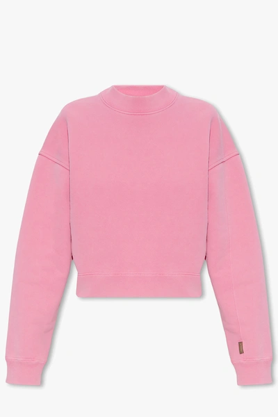 Jacquemus Pink 'le Sweatshirt Corto' Sweatshirt In New