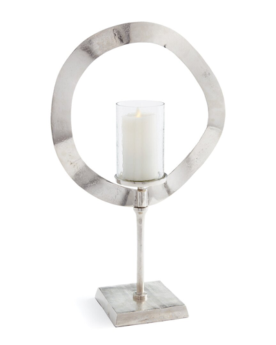 Napa Home & Garden Oracle Candle Stand In Silver