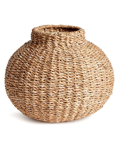 NAPA HOME & GARDEN NAPA HOME & GARDEN SEAGRASS ROUND VASE