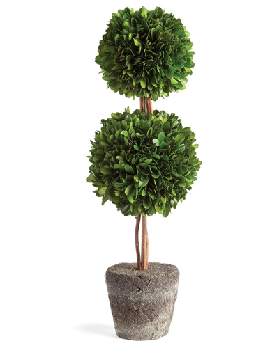 Napa Home & Garden Boxwood Double Sphere Topiary Drop-in 20 In Green