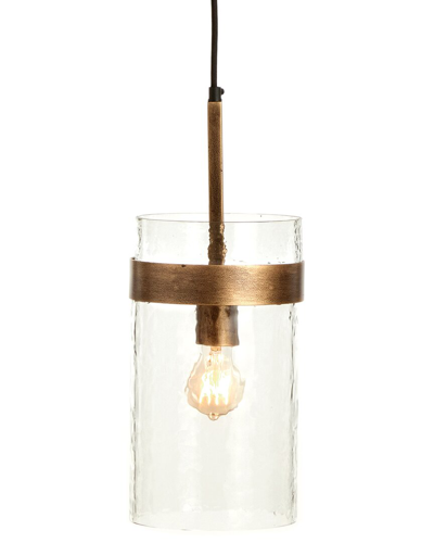 Napa Home & Garden Trey Pendant In Gold