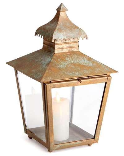 Napa Home & Garden Anders Lantern Small In Brown