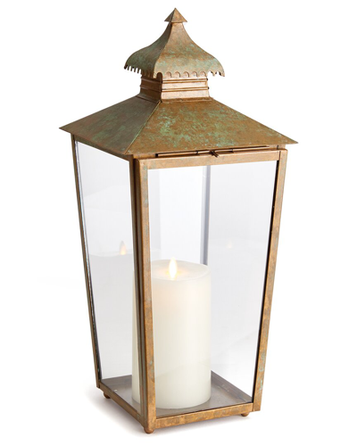 Napa Home & Garden Anders Lantern Large In Brown