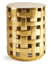 Napa Home & Garden York Stool In Brass