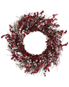 NAPA HOME & GARDEN NAPA HOME & GARDEN SNOWY ILEX BERRY WREATH 24