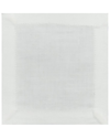 Bombacio Linens Bombacio Pure Linen Set Of 4 White Napkins In White