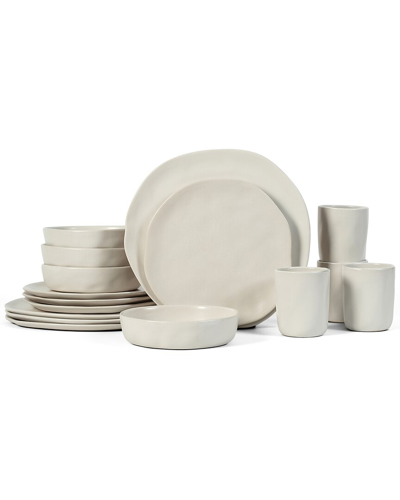 Stone By Mercer Project Stone Lain By Mercer Project Hekonda 32pc Stoneware Dinnerware Set