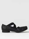 Uma Wang Leather Ballerina In Black