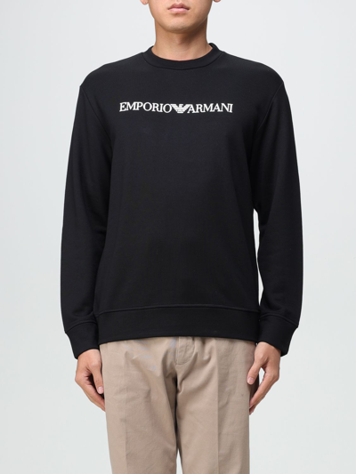 Emporio Armani Sweatshirt  Herren Farbe Schwarz In Black