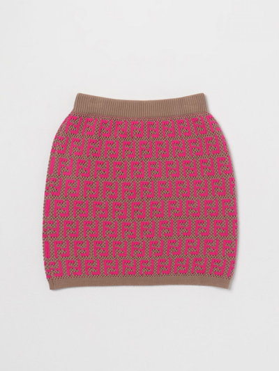 Fendi Skirt  Kids Kids In Fuchsia