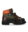 Dsquared2 Man Ankle Boots Military Green Size 7.5 Leather In Green
