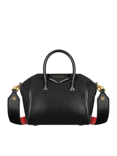 Givenchy Women's Antigona Toy Op Handle Bag In Box Leather In Black