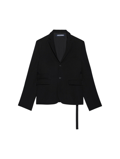 Jacquemus La Veste Piccinni 西装夹克 In Black