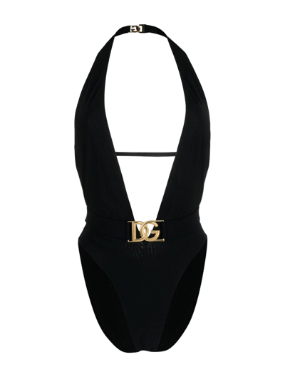 Dolce & Gabbana One Piece In Black